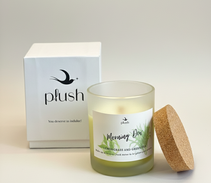 Morning Dew – Lemongrass & Green Tea Luxury Candle