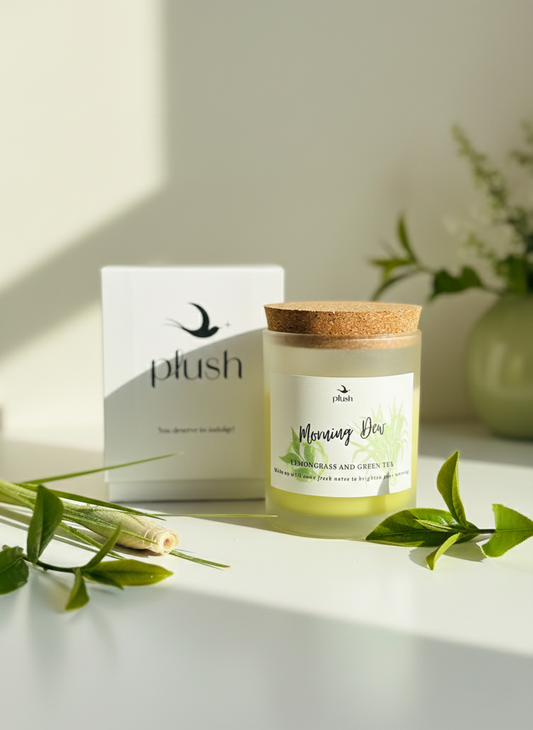 Morning Dew – Lemongrass & Green Tea Luxury Candle