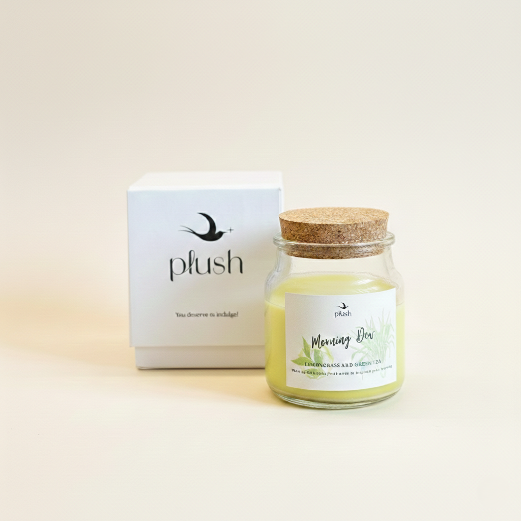 Morning Dew – Lemongrass & Green Tea Luxury Candle