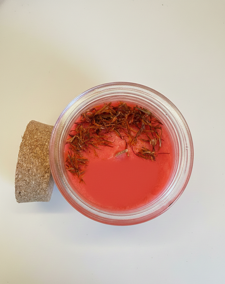 The Golden Rose – Kesar Gulab Candle