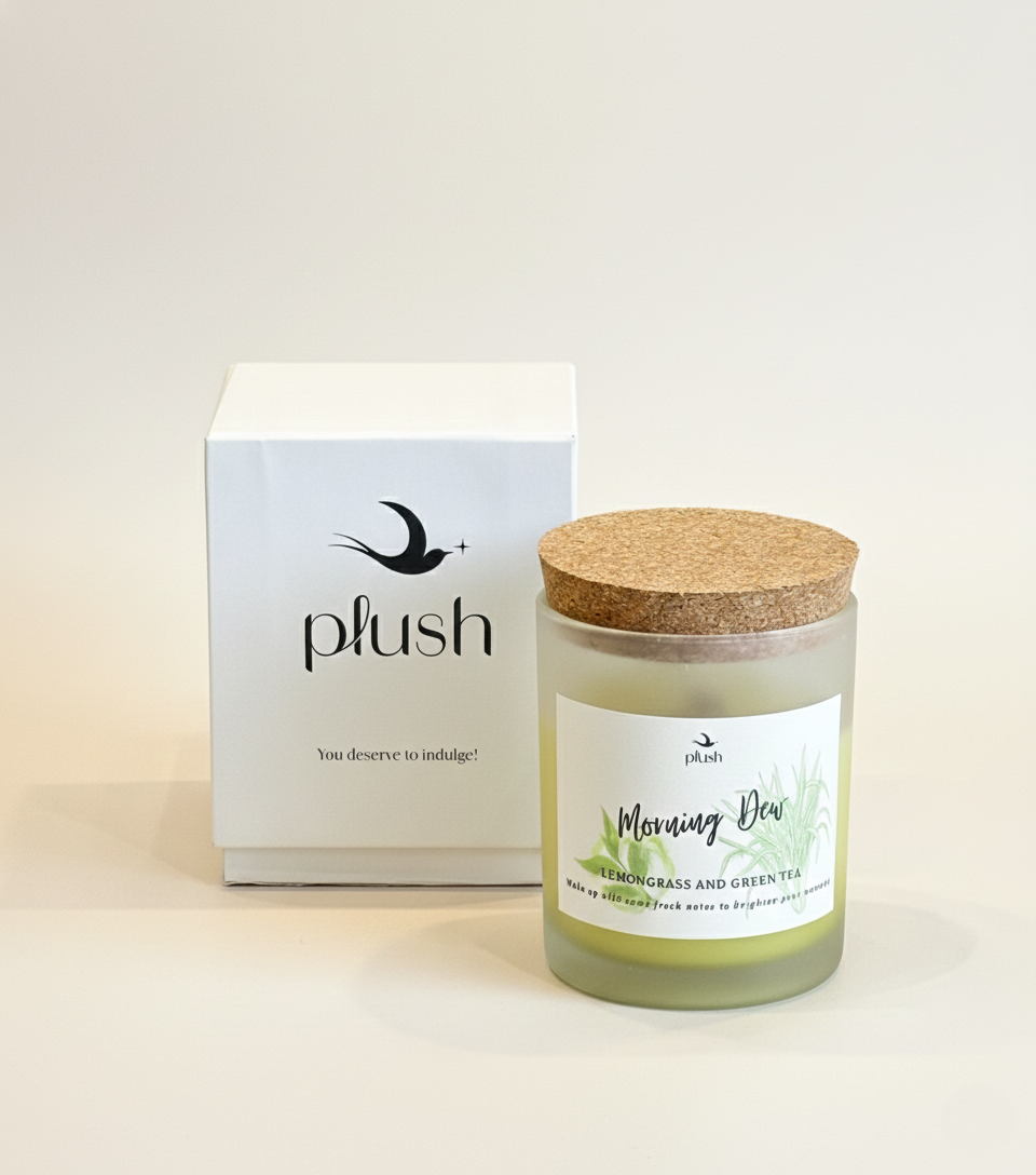 Morning Dew – Lemongrass & Green Tea Luxury Candle